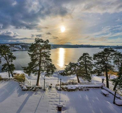 Julbord på Högberga