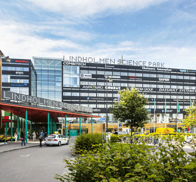 Ingång till LINDHOLMEN SCIENCE PARK