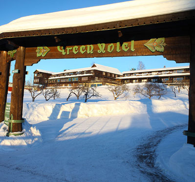 Vinter på Green Hotel