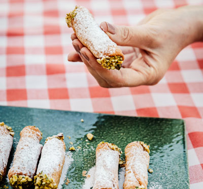 Villa Aske - italienskt fika