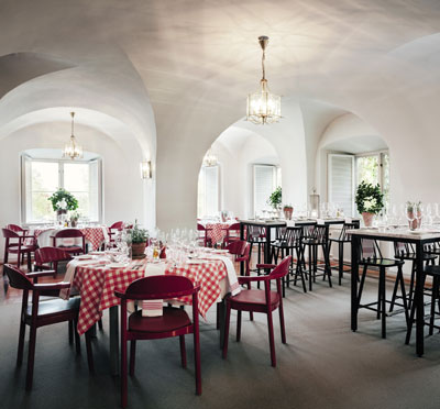 Villa Aske - matsal Valvet