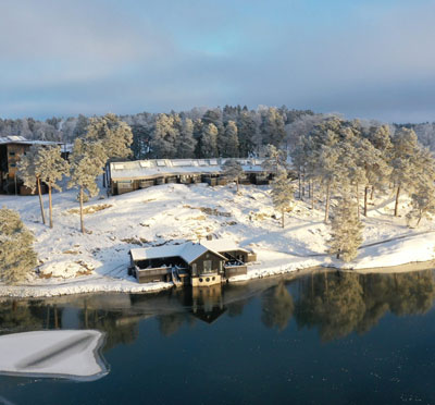 Sånga Hotell & Konferens på vintern