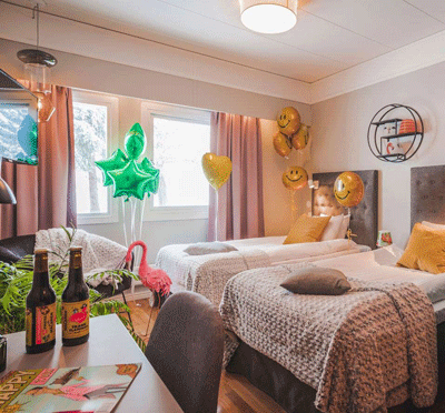 Happy Tammsvik - Logirum